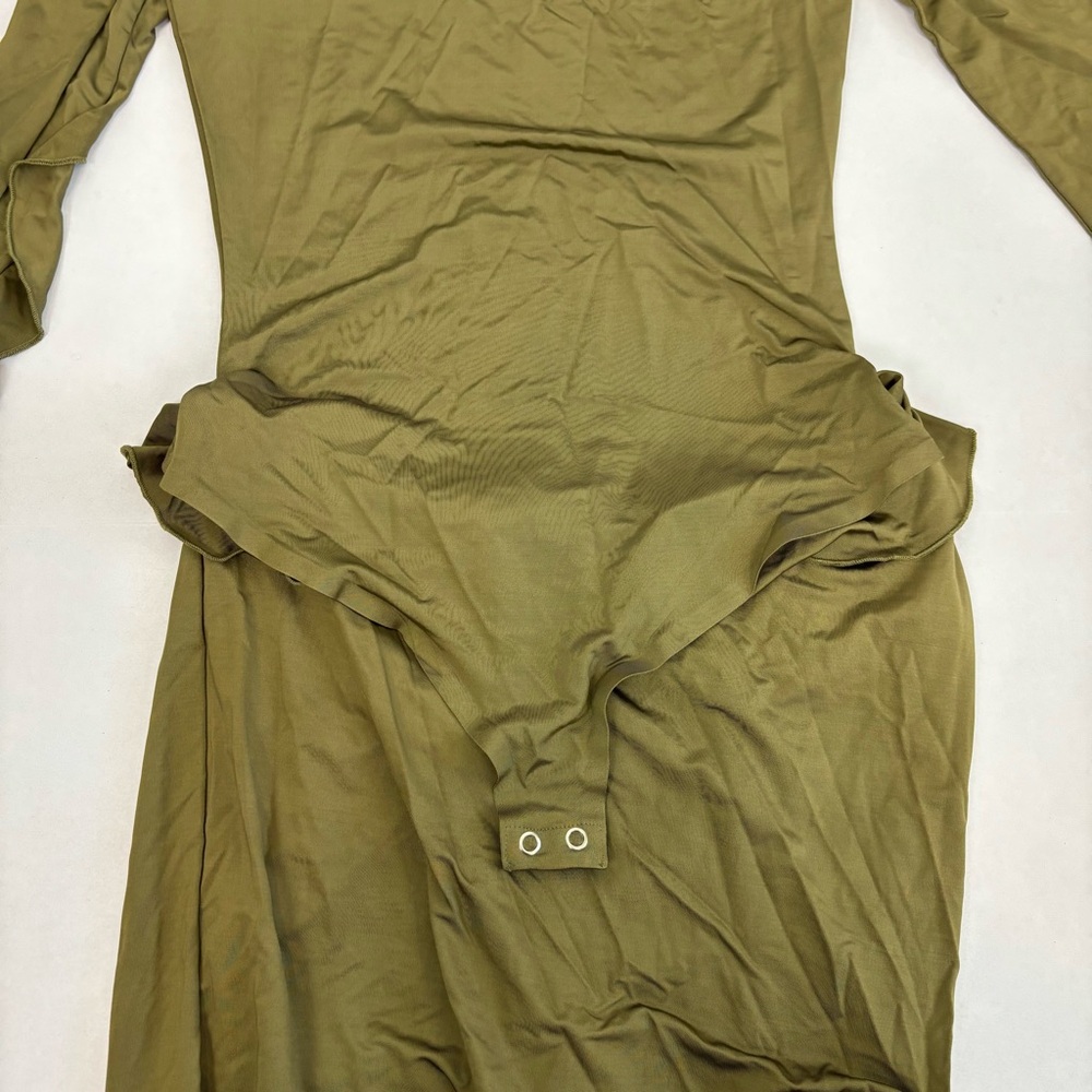 Paris Georgia Mira Dress In Olive Size M — image 4 of 8